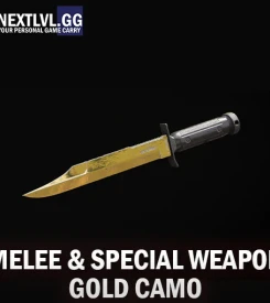 Cold War Melee & Special Weapons Gold Camo Unlock