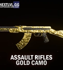 Vanguard Assault Rifles Gold Camo Unlock