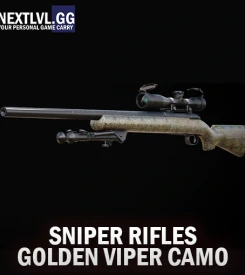 Cold War Sniper Rifles Golden Viper Camo