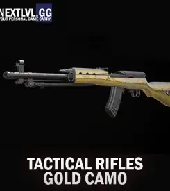 Cold War Tactical Rifles Gold Camo Unlock