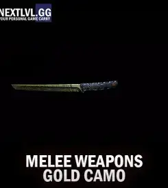 COD:MW Melee Weapons Gold Camo Unlock