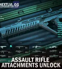 Buy Any Assault Rifle Attachments Unlock