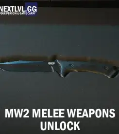 Any MW2 Melee Weapons Unlock