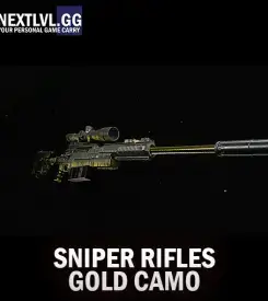 COD:MW Sniper Rifles Gold Camo Unlock